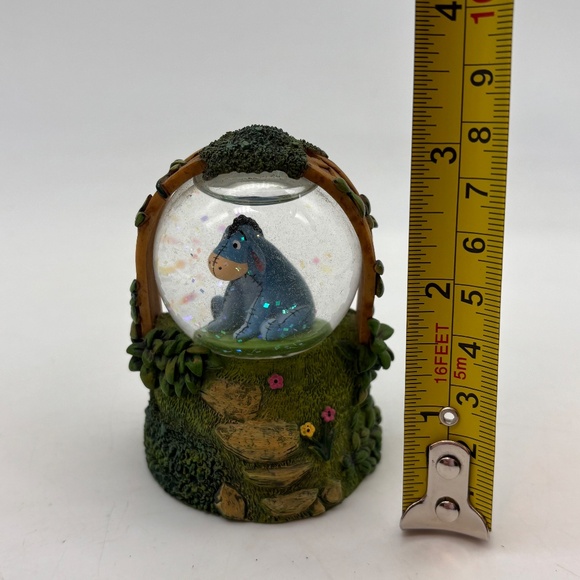 Disney Store Winnie the Pooh and Friends Eeyore Mini Water Snow Globe - Picture 8 of 9